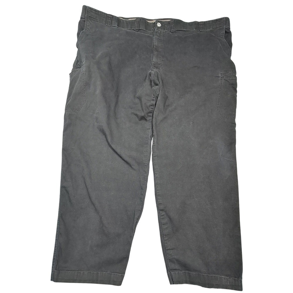 Lee Extreme Motion Regular Straight Black Pants Mens 56x30 104371101